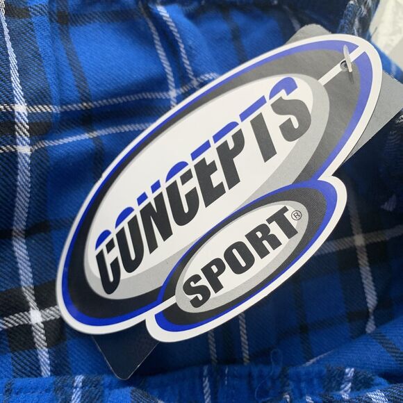 NFL Los Angeles Chargers Sleep Pajamas Flannel Pants Mens 4XL NWT Blue Plaid - Picture 6 of 8